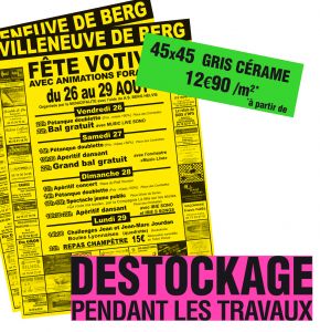 Photo Affiche, abribus