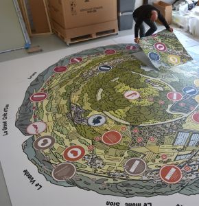 Photo Signalétique au sol